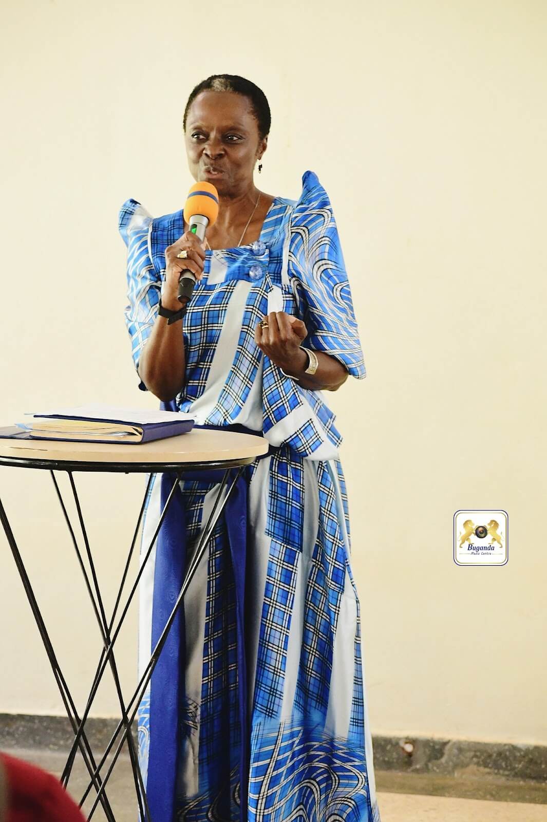 Nnaalinya Agnes Nabaloga closing the Hospitality Services Conference for protocol officials in the kingdom Nnaalinya Agnes Nabaloga closing the Hospitality Services Conference for protocol officials in the kingdom